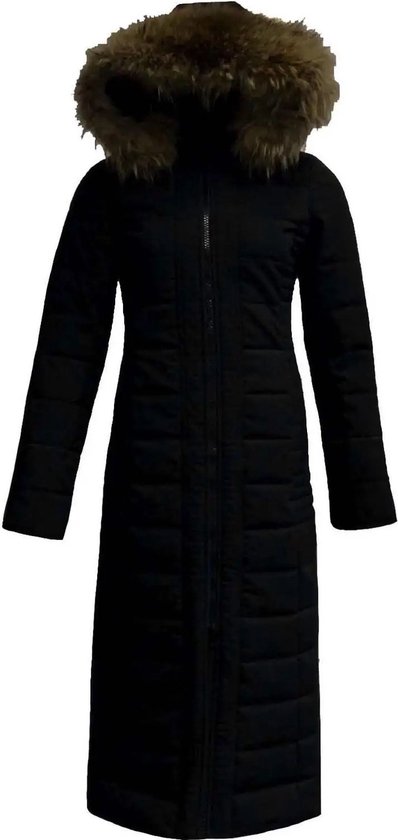 Manteau d'hiver long pour femme Moskow noir - 54 | bol.com