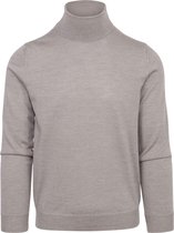 Suitable - Merino Coltrui Greige - Heren - Maat XL - Slim-fit