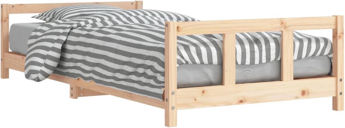 vidaXL Cadre de lit pour enfant 80x160 cm bois de pin massif