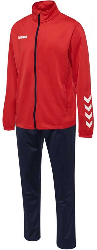 Hummel Promo Poly Suit - Survêtements - rouge - Unisexe