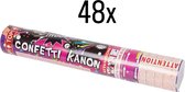 Confetti Kanon - Party Poppers - 48 stuks