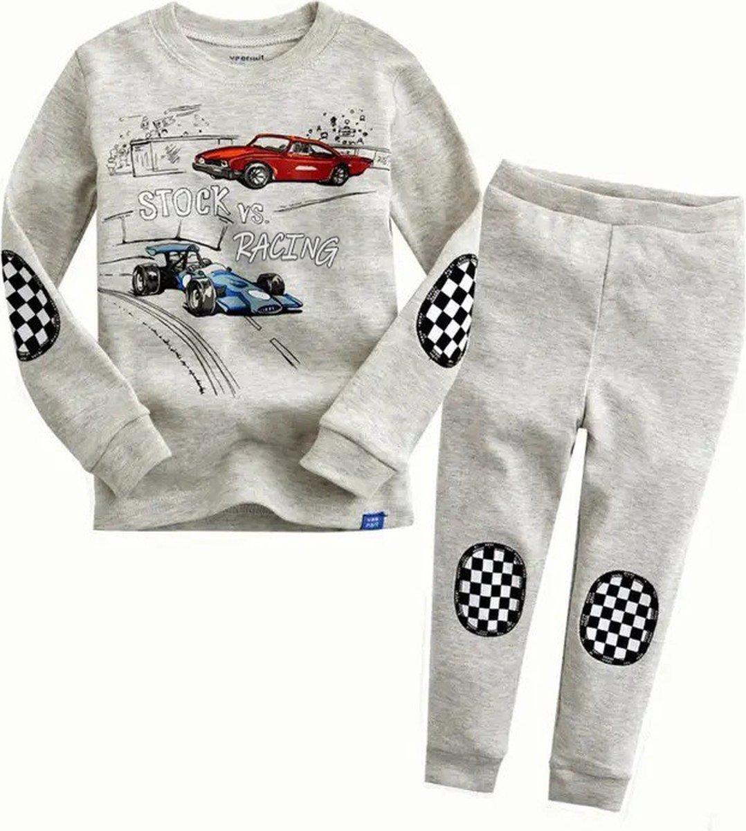 Hot Wheels Pyjama | Raceautos Pyjama Voor Jongens | Jongenspyjama Met Lange Mouwen | Blau | 110