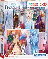 Clementoni Frozen 2 puzzel 2x20 st.