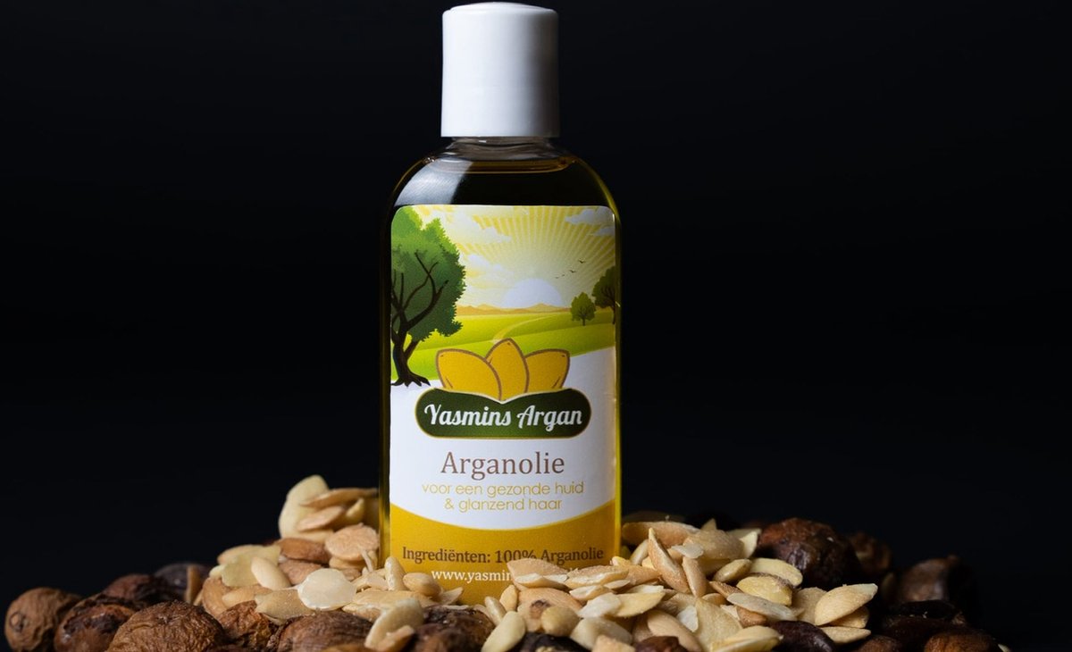 Yasmins Argan - 100% pure arganolie versgeperst voor huid & haar - 50ml