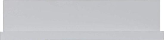 Étagère murale Chambre de bébé - Bibliothèque - Présentoir - Rebord de chambre d'enfant - Meuble de rangement - Bibliothèque pour enfants - Organiseur mural - Wit - 90 x 23 x 20 cm