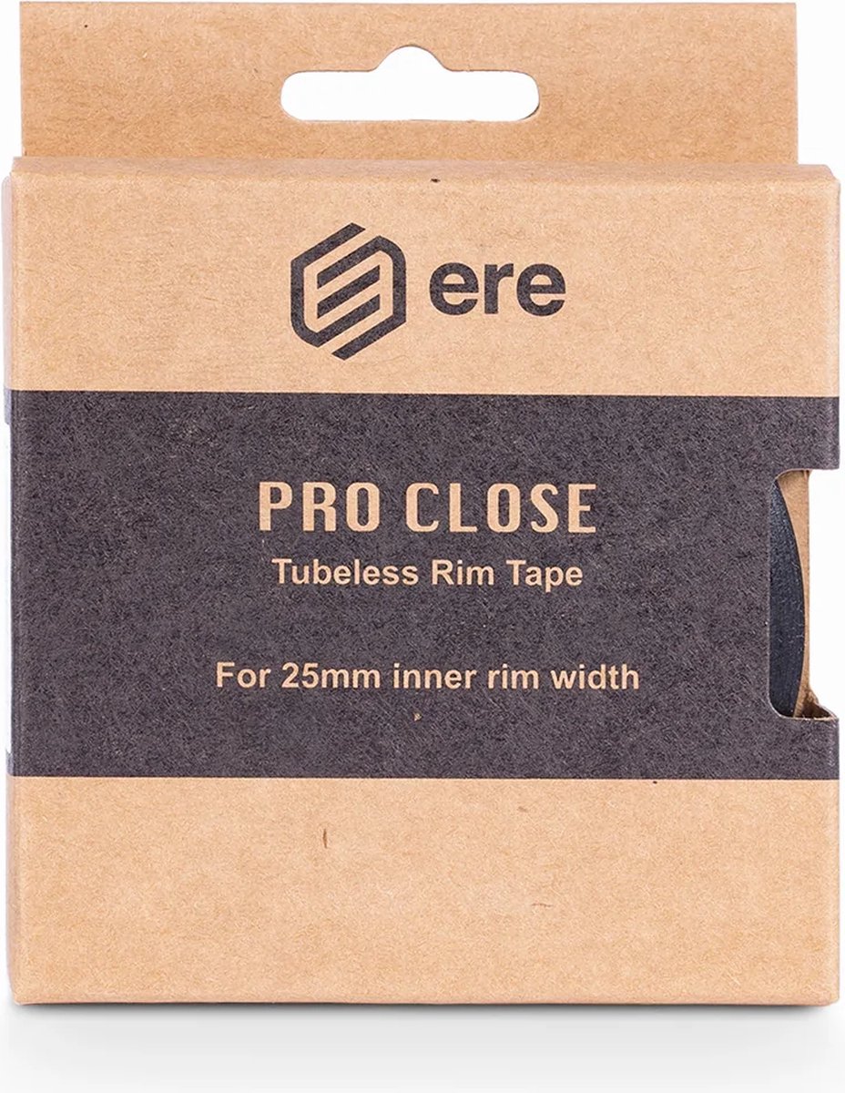 Ere Research ProClose Velglint - Tubeless tape - 25 mm Breed - 10 Meter - Zwart - Ere Research