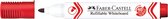 Faber-Castell whiteboardmarker - rood - ronde punt - FC-254021