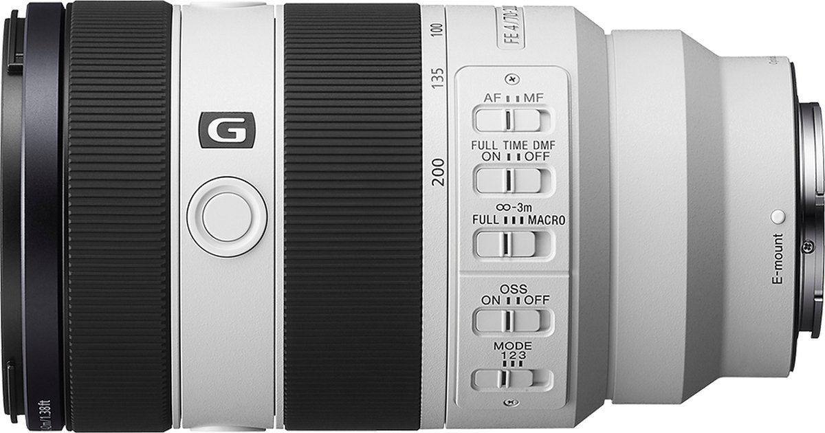 Sony FE-mount Telelens 70 - 200 mm F4 G OSS II | G Full-frame