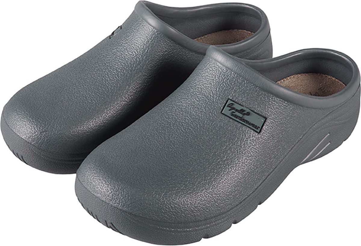 Tuinklompen Dames | Grijs | Maat 38 | Klompen Dames | Tuinschoenen | Garden Clogs dames | Schoenklompen | Werkklompen