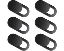 Cicon Webcam cover 6 Pack - Privacy webcam covers geschik voor Macbook, laptop, Tablet & Smartphone - Camera Cover - Webcam Schuifje