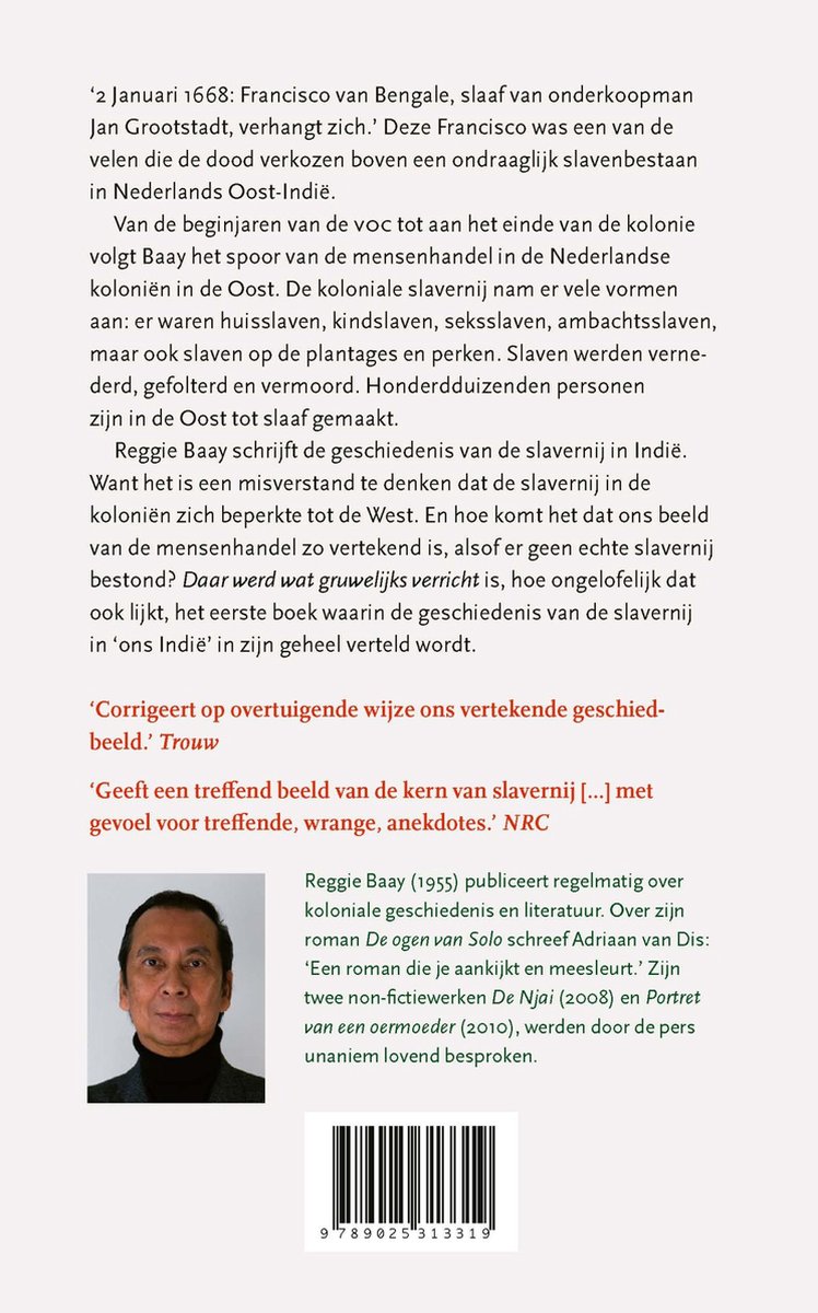 Daar werd wat gruwelijks verricht - back cover