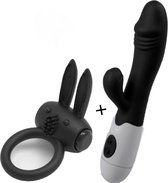 Erodit® Erotische - vibrators - cockring - combinatie set - Seksspeeltje - sex toys - sex speeltjes-prostaat vibrators voor mannen- vibrators voor vrouwen, speeltjes voor mannen, vrouwen , koppels