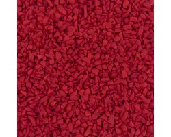 Aquariumgrind ROOD - Bodembedekking Steentjes Gekleurd 4-6mm - 1KG