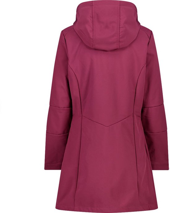 CMP Softshelljas voor dames met afneembare capuchon, softshelljas voor dames, Jade, M