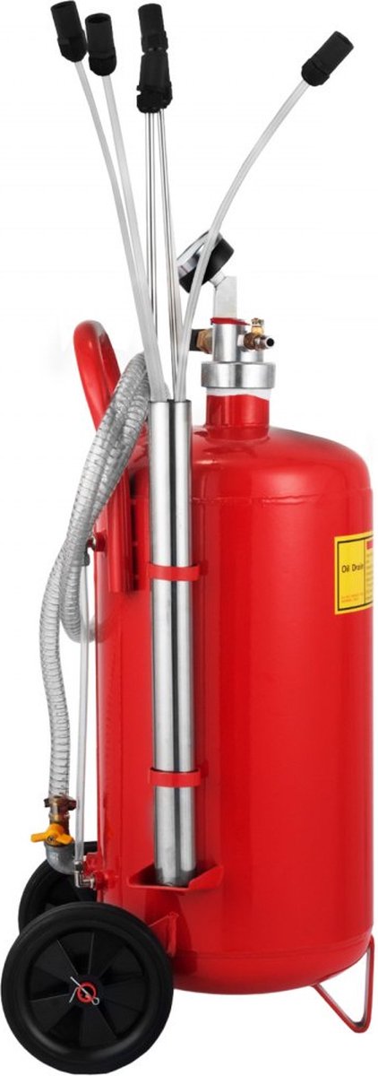 Extracteur pneumatique de fluide d'huile de 22.7 litres, réservoir