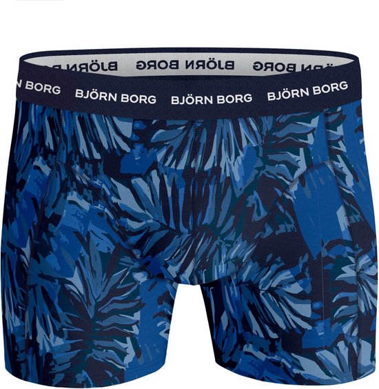 Björn Borg Cotton Stretch boxers - heren boxers normale lengte (1-pack) - multicolor - Maat: XL