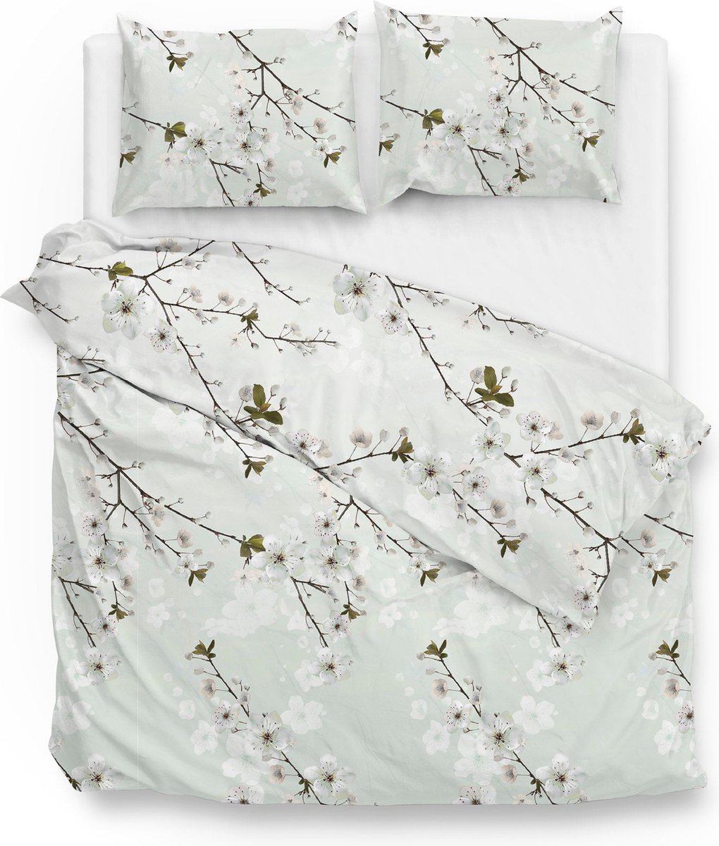 Zo! Home Dekbedovertrek - Henda - Lits-jumeaux XL - 260x200/220 cm - Flanel Creme