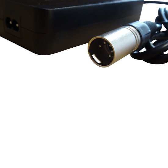 TranzX E-Bike oplader 36V 2A 5-Pins aansluiting - TranzX elektrische fietsen CH02 - Fiets lader - elektrische fiets opladers van TranzX — afbeelding 2
