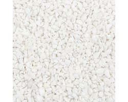 Aquariumgrind WIT - Bodembedekking Steentjes Gekleurd 2-3mm - 1KG