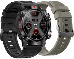 Smartwatch - Heren & Dames – horloge – met HD Touchscreen - Stappenteller, Calorie Teller, Slaap meter