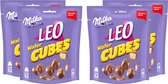 Cubes de gaufrettes Milka Leo Go - 150g x 4