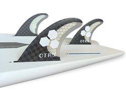 Otrix Carbon Fiber Thruster Surfboard Vinnen/Fins - Futures Fin Systeem – Maat S