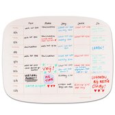 Greenstory - Familieplanner - Sticky Whiteboard - Organische Vorm