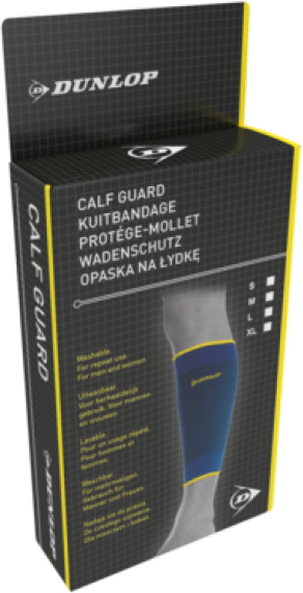 Dunlop - Kuitbandage - Blessure Ondersteuning - Maat L - Beenbandages - Sport Bandages