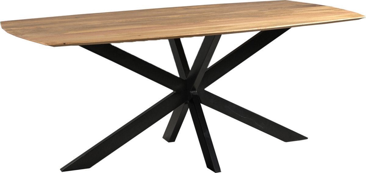 Old Inn - Eettafel Mango Deens ovaal Naturel 240cm