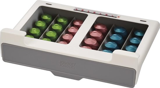 BRASQ Capsulehouder - Voor Nespresso - Zwart - Opbergbox met 4 Lades kopen? Vergelijk de beste prijs op
