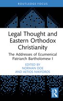 Law and Religion- Legal Thought and Eastern Orthodox Christianity