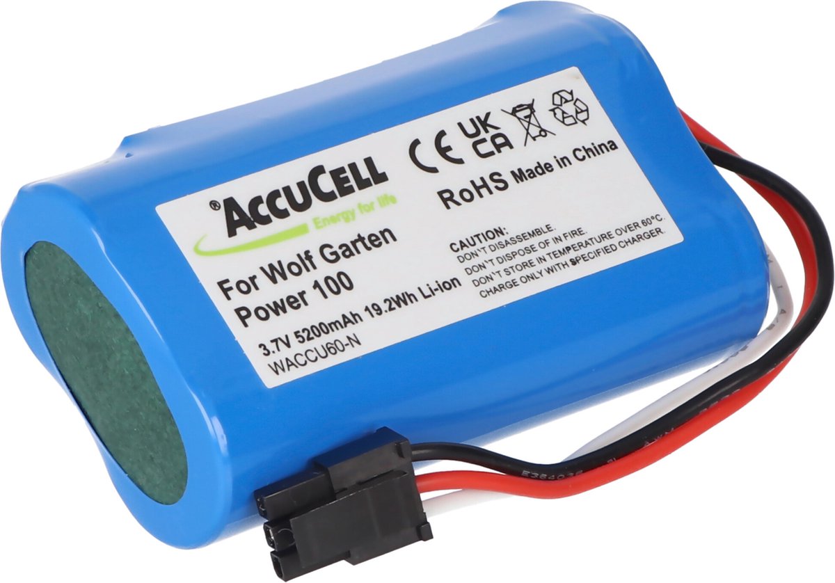 Vhbw Akku Für Wolf Garten Accu 45 – 2000 MAh, NiMH, 3,6 V, Ersatzakku Für Rasenscheren & Werkzeug