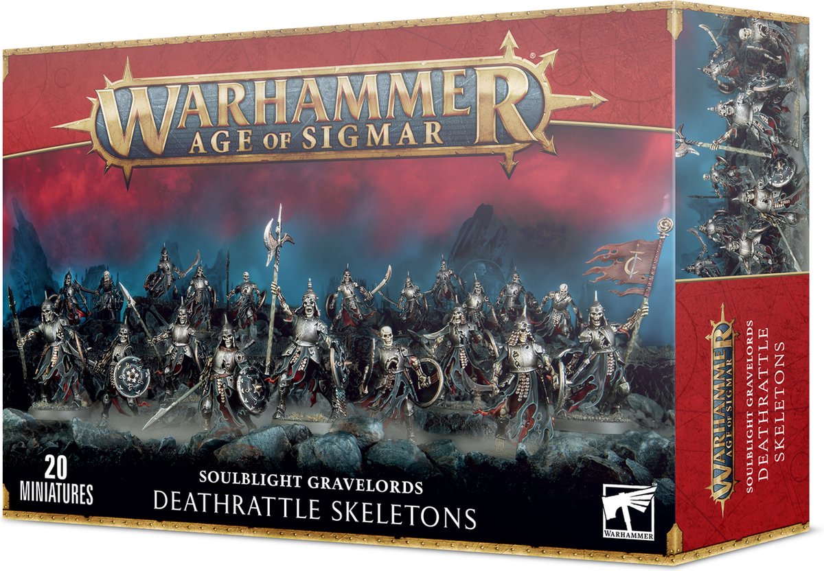 Age of Sigmar - Soulblight Gravelords - Deathrattle Skeletons