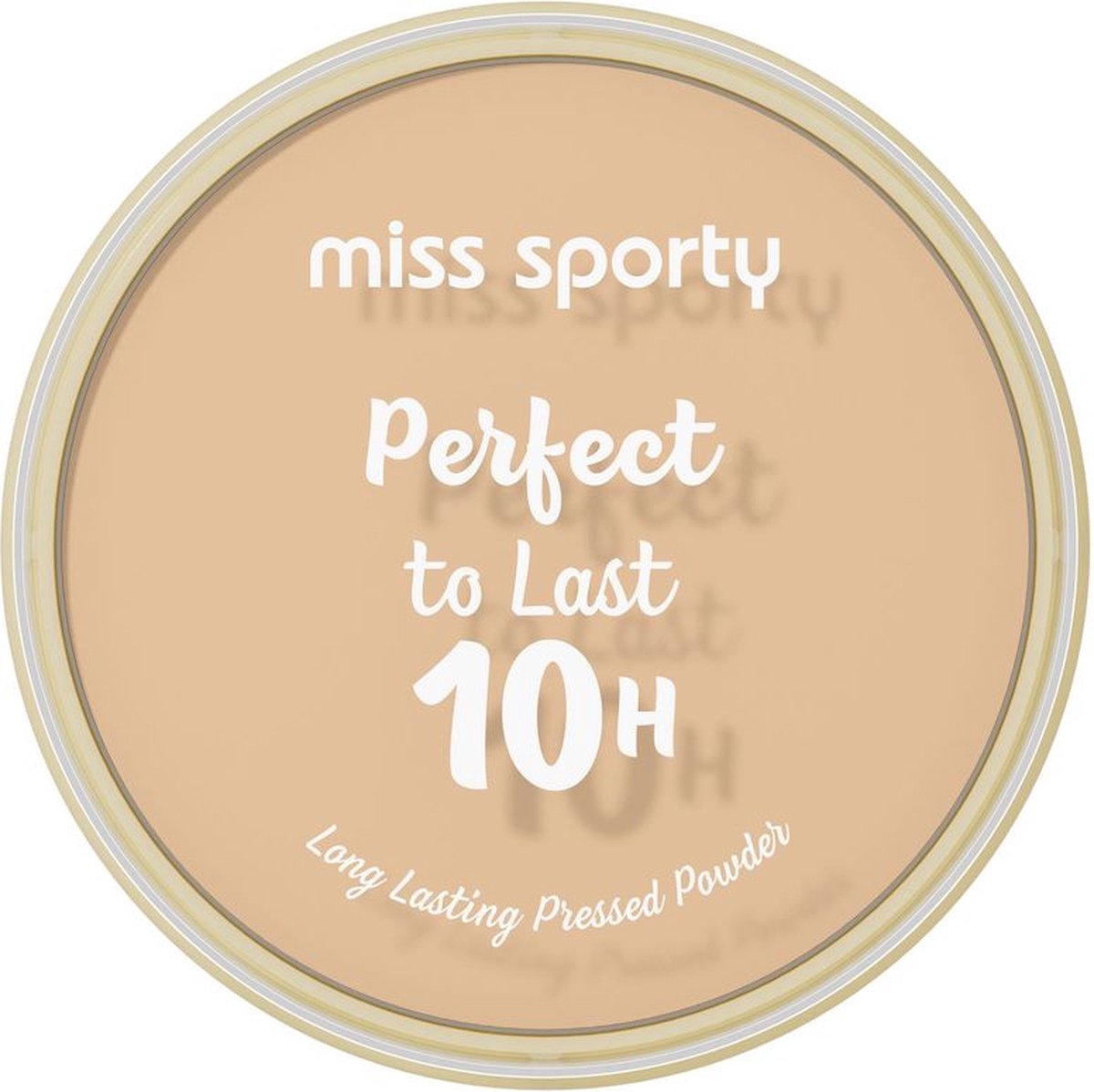 Miss Sporty Perfect To Last 10H Long Lasting Compact Poeder - 010 Porcelain