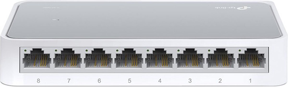OrangePOS 8-Poorts Switch - Verbeterde netwerkconnectiviteit