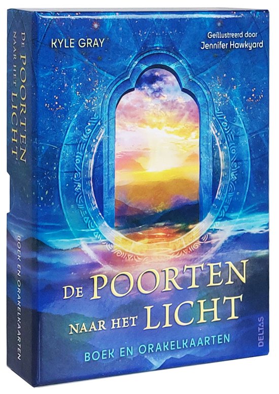 Foto: De poorten naar het licht boek en orakelkaarten