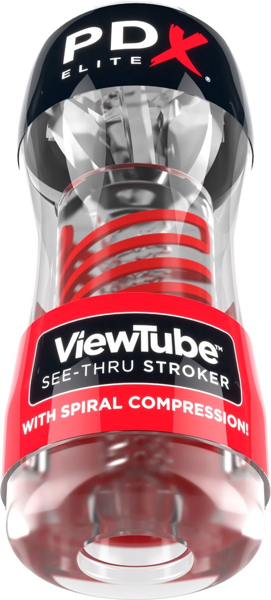 PDC Elite Viewtube 2 Stroker Transparante Masturbator