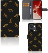 Telefoonhoesje met Pasjes geschikt voor OnePlus Nord 3 Leopards