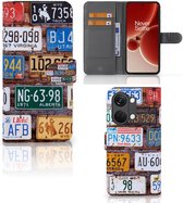 Wallet Book Case OnePlus Nord 3 GSM Hoesje Kentekenplaten
