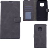 LuxeBass Hoesje geschikt voor Nokia XR20 - Boekhoesje met kaartvakken - Grijs gsm hoesje - telefoonhoes - telefoonhoesjes