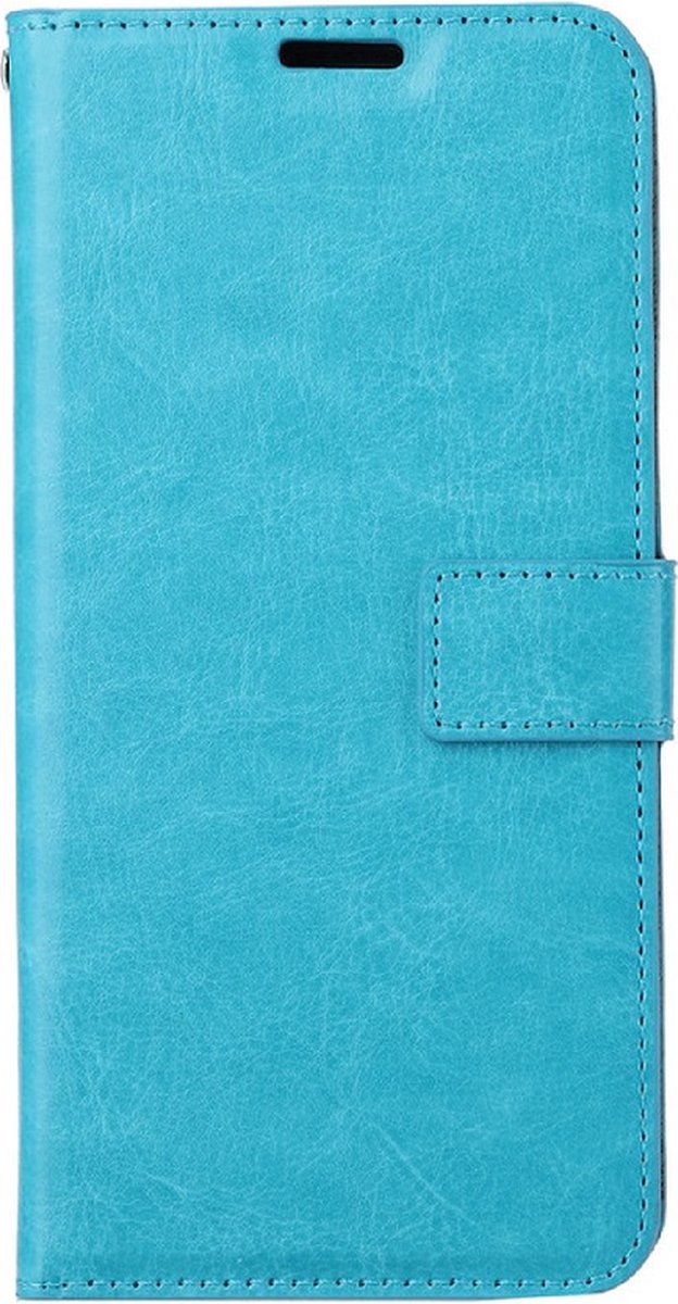 LuxeBass Hoesje geschikt voor Samsung Galaxy S20 Ultra - Bookcase Turquoise - portemonnee hoesje - telefoonhoes - gsm hoes - telefoonhoesjes