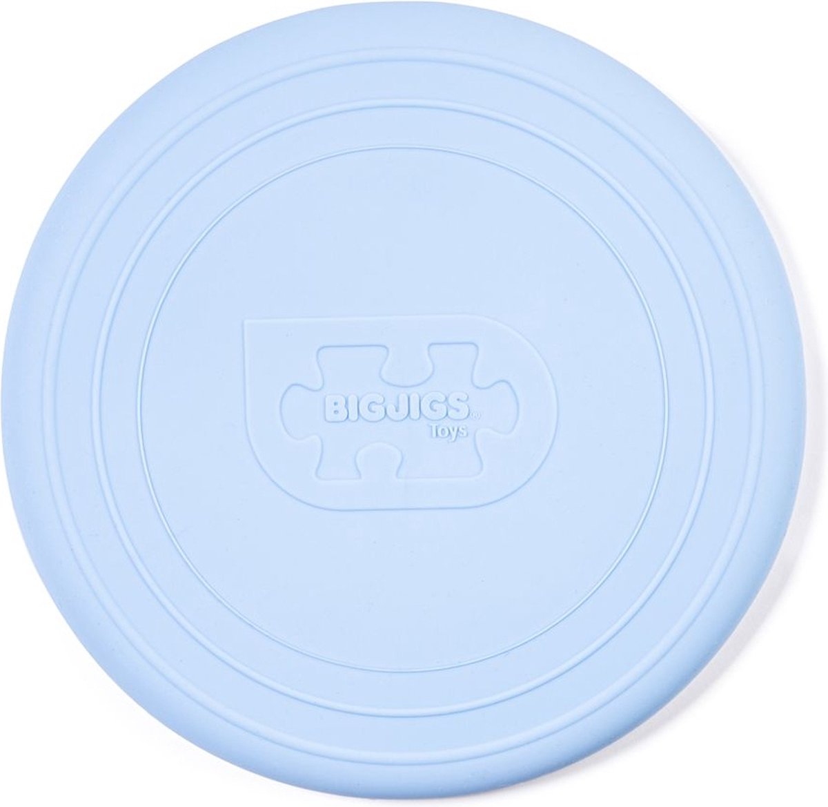 Bigjigs siliconen frisbee - Powder Blue