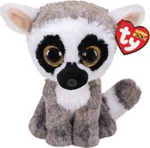 Ty - Knuffel - Beanie Boos - Linus Lemur - 15cm
