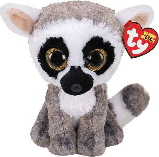 Ty Beanie Boo's Linus Lemur 15cm | bol.com