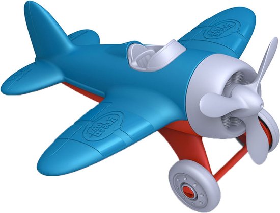 Green Toys 1203223 Blauw vliegtuig