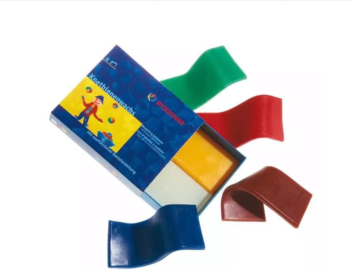 Stockmar Bijenkneedwas 6 stuks
