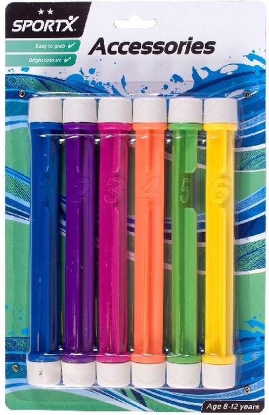 SportX Duik Sticks 6 St. Junior **