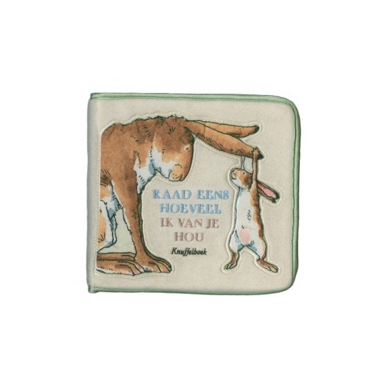 Raad eens hoeveel ik van je hou knuffelboek - cover