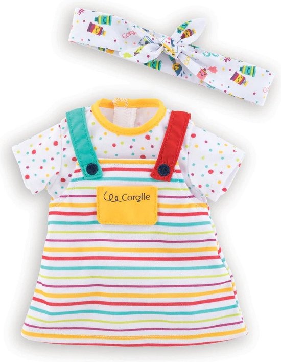 Jurk, tas, korte broek en hoofdband voor Ma Corolle pop van 36 cm - België