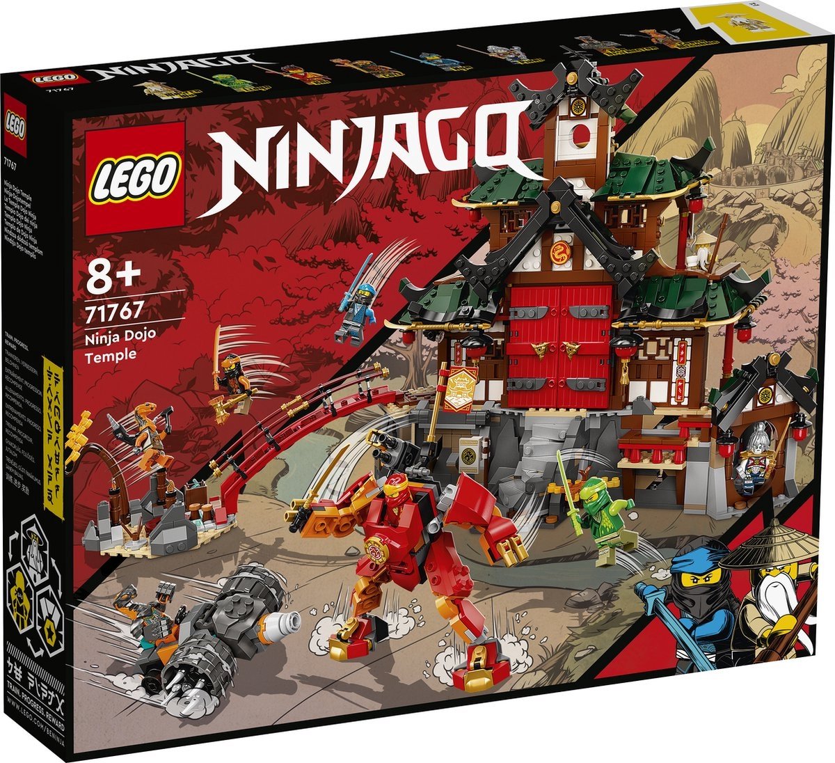 LEGO®-NINJAGO® Le château de l'Empereur oublié Jeu pour Enfant 9 An